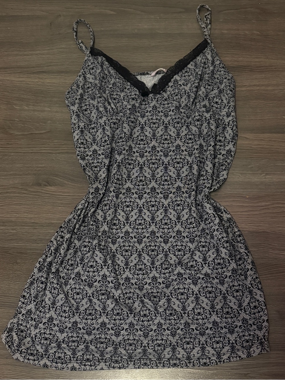 La Vie En Rose mini slip dress
